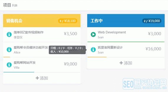 简单项目管理 SOHO 在家办公 独立办公 站长 工作效率